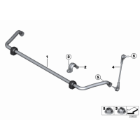 Łącznik stabilizatora przód prawy BMW F20 F21 F22 F33 F30 F31 F32 F33 F34 F36 - 31306792212