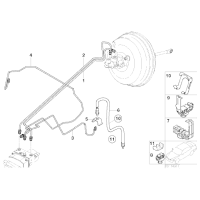 Elastyczny przewód hamulcowy przód BMW E53 X5 3,0 4,4 4,6 4,8 - 34301166118