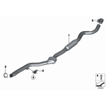 Wspornik mocowanie katalizatora BMW F20 F21 F22 F30 F31 F32 F33 F34 F36 125 320 328 335 420 428 435 M2 - 18307633092
