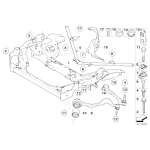 31126769798 Wahacz rozprężny z poduszką gum. prawy - 31126769798 - Części oryginalne BMW Łódź | Sklep internetowy BMW