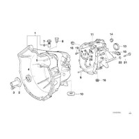 Czujnik świateł cofania do ręcznej - manualnej skrzyni biegów BMW E46 E39 E60 E90 F01 F10 F30 F25 - 23147524811