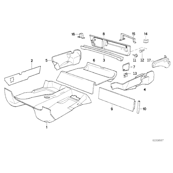 Wkładka gwintowana BMW E21 E30 E36 E12 E28 E24 E23 E31 - 71111113291