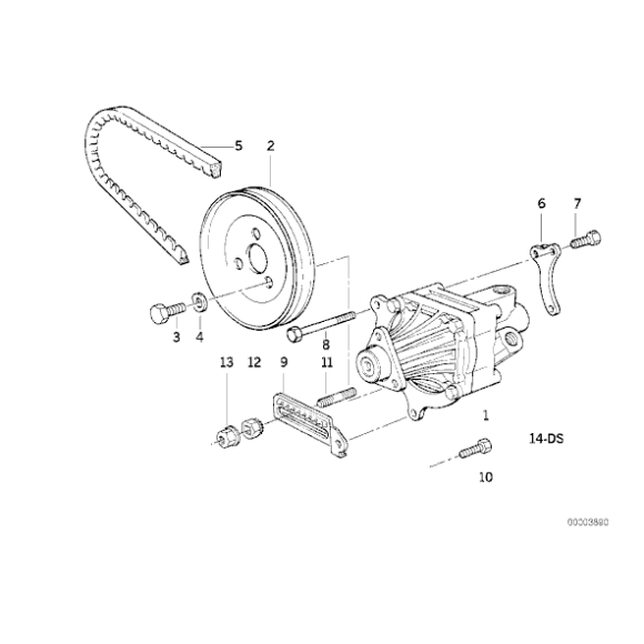 Pasek klinowy - 32421727180