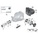 33107505604 Zimering uszczelnienie mostu BMW E38 E39 E46 E53 E60 E61 E63 E64 E65 E81 E83 E84 E87 E90 E91 F25 F26 E92 E93 - 33107505604 - Części oryginalne BMW Łódź | Sklep internetowy BMW