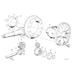 Pierścień zabezpieczający BMW E12 E21 E23 E24 E28 E3 E30 E32 E34 E38 E38 - 33131207280