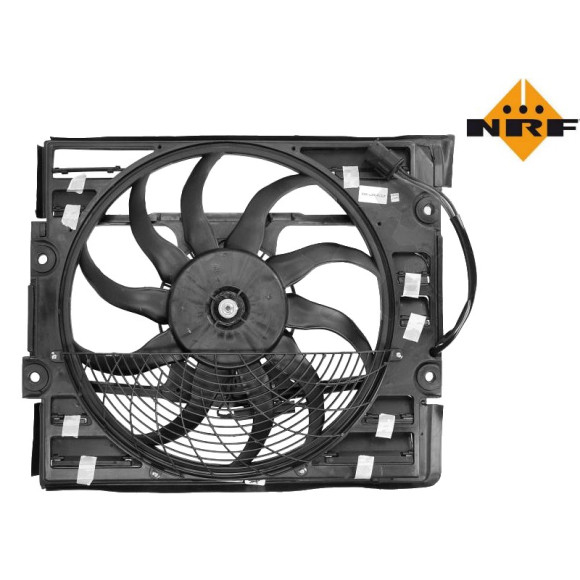 Wentylator skraplacza klimatyzacji BMW E38 725tds 728i 730i 735i 740i 750i - 64546921383