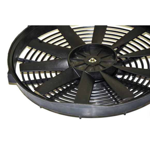 Wentylator płaski ssący 14" 12V uniwersalny BMW E30 E36 E46 E60 E39 E90