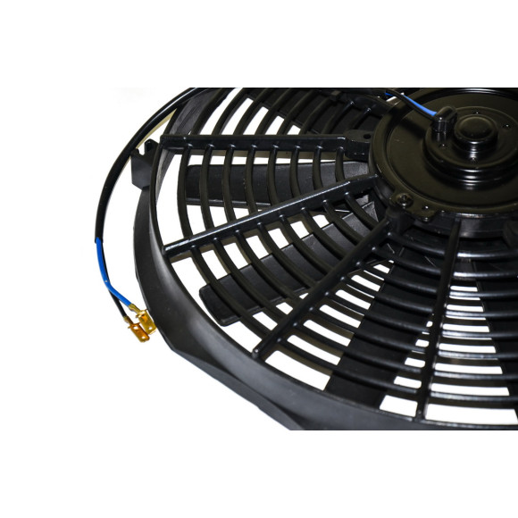 Wentylator płaski ssący 14" 12V uniwersalny BMW E30 E36 E46 E60 E39 E90