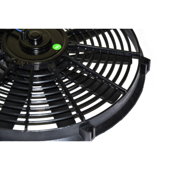 Wentylator płaski ssący 14" 12V uniwersalny BMW E30 E36 E46 E60 E39 E90