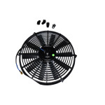 Wentylator płaski ssący 14" 12V uniwersalny BMW E30 E36 E46 E60 E39 E90