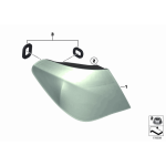 Lampa tylna w błotniku prawa BMW F01 F02 730 740 750 760 - 63217300268