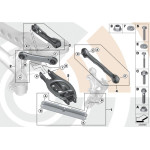 33306786187 Podkładka mimośrodowa BMW E39 E53 X5 E60 E61 E65 E81 E87 E90 E91 F01 F07 F10 F11 F20 F30 G01 G20 - 33306786187 - Części oryginalne BMW Łódź | Sklep internetowy BMW