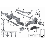 33326851569 Wahacz tył BMW F39 F45 F46 F48 MINI F54 F55 F56 F57 F60 X1 X2 - 33326851569 - Części oryginalne BMW Łódź | Sklep internetowy BMW