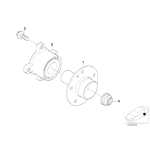 33321093661 Śruba z kołnierzem łożyska tył BMW E39 520 523 528 530 540 515 M5 - 33321093661 - Części oryginalne BMW Łódź | Sklep internetowy BMW