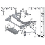 Wahacz przód prawy BMW F20 F21 F22 F23 F30 F31 F32 F33 F34 F36 - 31126852992