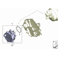 Pompa podciśnieniowa VACUM BMW E53 E60 E61 E65 E70 X5 650i 735i 745i 750i 760i 645i 540i 545i 550i - 11667635657