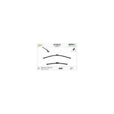 PIÓRO WYCIERACZKI 580/530MM SILENCIO XTRM RANGE ROVER EVOQUE 11-
