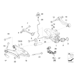 33326774796 Wahacz tył BMW X5 E53 3,0i 3,0d 4,4i 4,6is 4,8is - 33326774796 - Części oryginalne BMW Łódź | Sklep internetowy BMW