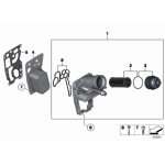 Uszczelki podstawy filtra oleju BMW E84 E90 E91 F01 F07 F10 F11 F12 F13 F16 F20 F21 F25 F30 F31 F34 F36 MINI - 11428580682