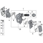 Uszczelki podstawy filtra oleju BMW E84 E90 E91 F01 F07 F10 F11 F12 F13 F16 F20 F21 F25 F30 F31 F34 F36 MINI - 11428580682