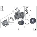 Uszczelki podstawy filtr oleju MINI R55 R56 R57 R58 R59 R60 R61 - 11428643747
