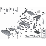 51477367278 Uszczelka poszycia prawa izolacja dźwiękowa BMW F34 F34N 318d 320d 328i 325d 335d 335i 340iX - 51477367278 - Części oryginalne BMW Łódź | Sklep internetowy BMW