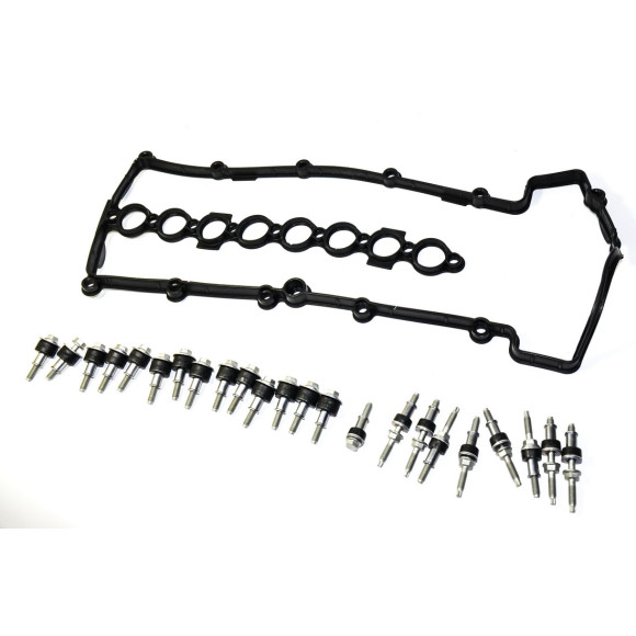 Uszczelka pokrywy zestaw BMW E46 E87 E90 E91 E60 E61 X3 318d 320d 520d 118d 120d - 11127794495