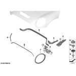 Uszczelka pokrywy silnika przednia MINI F54N Cooper JCW - 51767494363