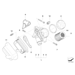 11427537293 Uszczelka podstawy filtra oleju BMW E60 E63 E65 X5 X1 X3 E81 E90 F01 F07 F10 F20 F30 - 11427537293 - Części oryginalne BMW Łódź | Sklep internetowy BMW