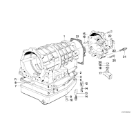 Uszczelka miski automatycznej skrzyni biegów BMW E23 E24 E28 E30 E31 E34 E32 4HP22/24 - 24111217082