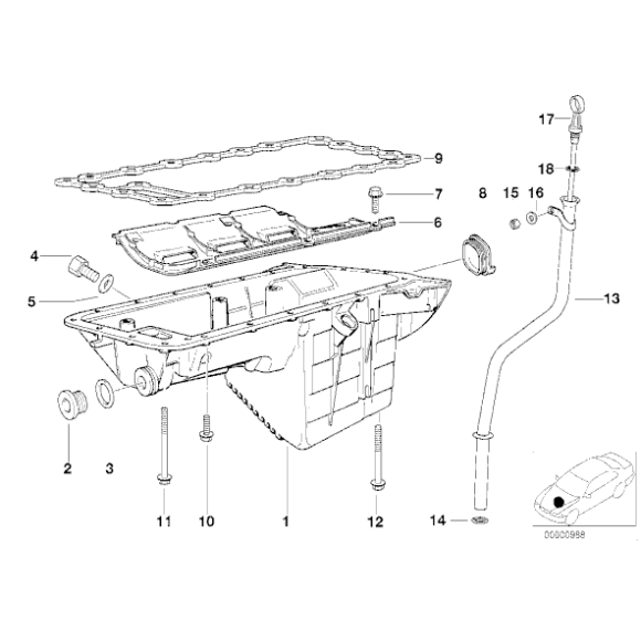 11131739813 Uszczelka - 11131739813 - Części oryginalne BMW Łódź | Sklep internetowy BMW