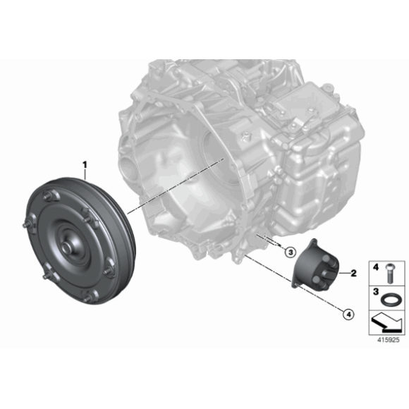 Uszczelka o-ring BMW F39 F45 F46 F48 X1 X2 MINI F54 F55 F56 F57 F60 - 24278627862