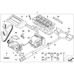 Uszczelka MINI R52 R53 Cooper S - 11611173671
