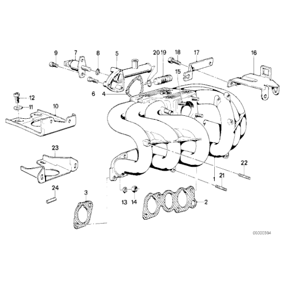 11621728489 Uszcz. z osłoną term., bezazbestowa - 11621728489 - Części oryginalne BMW Łódź | Sklep internetowy BMW