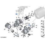 11658475299 Uszczelka kol. wydechowego BMW G05 G06 G07 G11 G12 G30 G31 750dX M550dX M50dX X5 X6 X7 - 11658475299 - Części oryginalne BMW Łódź | Sklep internetowy BMW