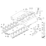 Uszczelka kol. ssącego BMW E65 E66 760i 760iL  - 11611440321