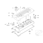 11127831271 Uszczelka pokrywy zaworów BMW E46 M3 Z3 Z4 M - 11127831271 - Części oryginalne BMW Łódź | Sklep internetowy BMW