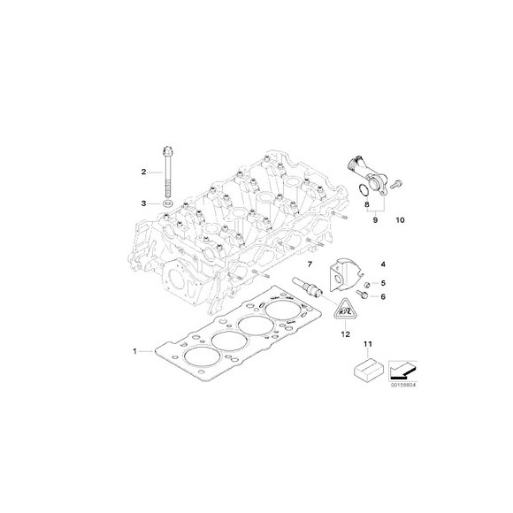 11121433950 Uszczelka głow. silnika bezazbestowa - 11121433950 - Części oryginalne BMW Łódź | Sklep internetowy BMW