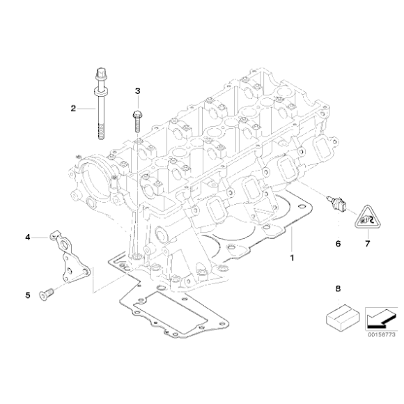 11127790053 Uszczelka głowicy BMW E46 E90 E87 E60 X3 118d 120d 520d 318d 320d M47N - 11127790053 - Części oryginalne BMW Łódź | Sklep internetowy BMW