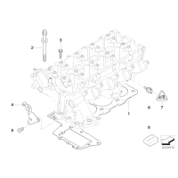 11127790053 Uszczelka głowicy BMW E46 E90 E87 E60 X3 118d 120d 520d 318d 320d M47N - 11127790053 - Części oryginalne BMW Łódź | Sklep internetowy BMW