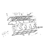 Korek wlewu oleju BMW E30 E34 E32 E36 - 11121716993