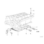 Uszczelka głowicy BMW E30 E36 318is M42 - 11121721546