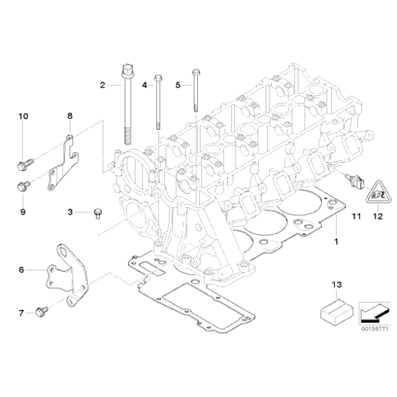 11122247499 Uszczelka głowicy BMW E39 E46 M47 520d 318d 320d - 11122247499 - Części oryginalne BMW Łódź | Sklep internetowy BMW