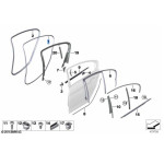 Uszczelka drzwi przód BMW F90 M5 G30 G31 518 520 525 530 540 550 - 51727490027