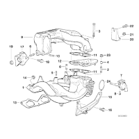 11611734684 Uszczelka kol. ssącego BMW E30 E36 318is M42 M44 - 11611734684 - Części oryginalne BMW Łódź | Sklep internetowy BMW