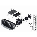Uchwyt sterownika kamery Night Vision BMW F07 F10 F11 F15 F16 F85 F86 X5 X6 - 66549296970