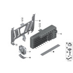 Uchwyt stelaż mocowanie wzmacniacza BMW F30 F31 F32 F33 F34 F36 F82 - 65159235506