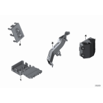 Uchwyt przewodu BMW F20 F21 F22 F30 F32 F33 F34 F39 F80 F87 F90 G01 G02 G05 G7 G11 G12 G15 G30 G31 - 61139252800