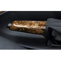 Uchwyt hamulca ręcznego z jasnej topoli słojowanej BMW E60 E61 X3 - 34400395120