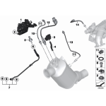 Uchwyt czujnika BMW E84 F10 F11 F15 F20 F21 F30 F31 F32 F33 F34 425d 325d 525d 225d 125d - 13627823854